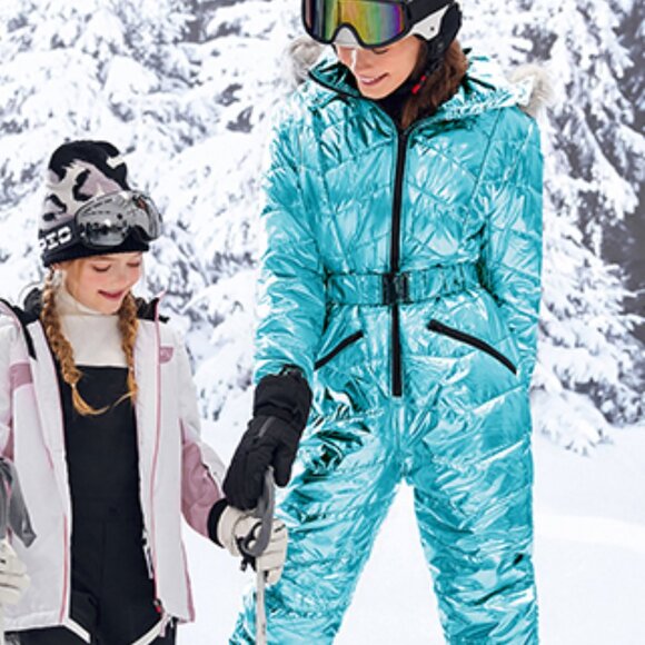 NWOT- Womens Winter Ski Suit- Windproof Waterproof Warm - Picture 1 of 9